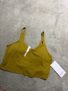 lululemon athletica Mustard Yellow Tank Top